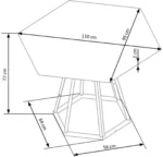 Halmar stol obedennyy herman 110 2 v ch herman st 7