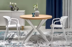 Halmar stol obedennyy peroni 2 v pl peroni st d zloty bialy 1