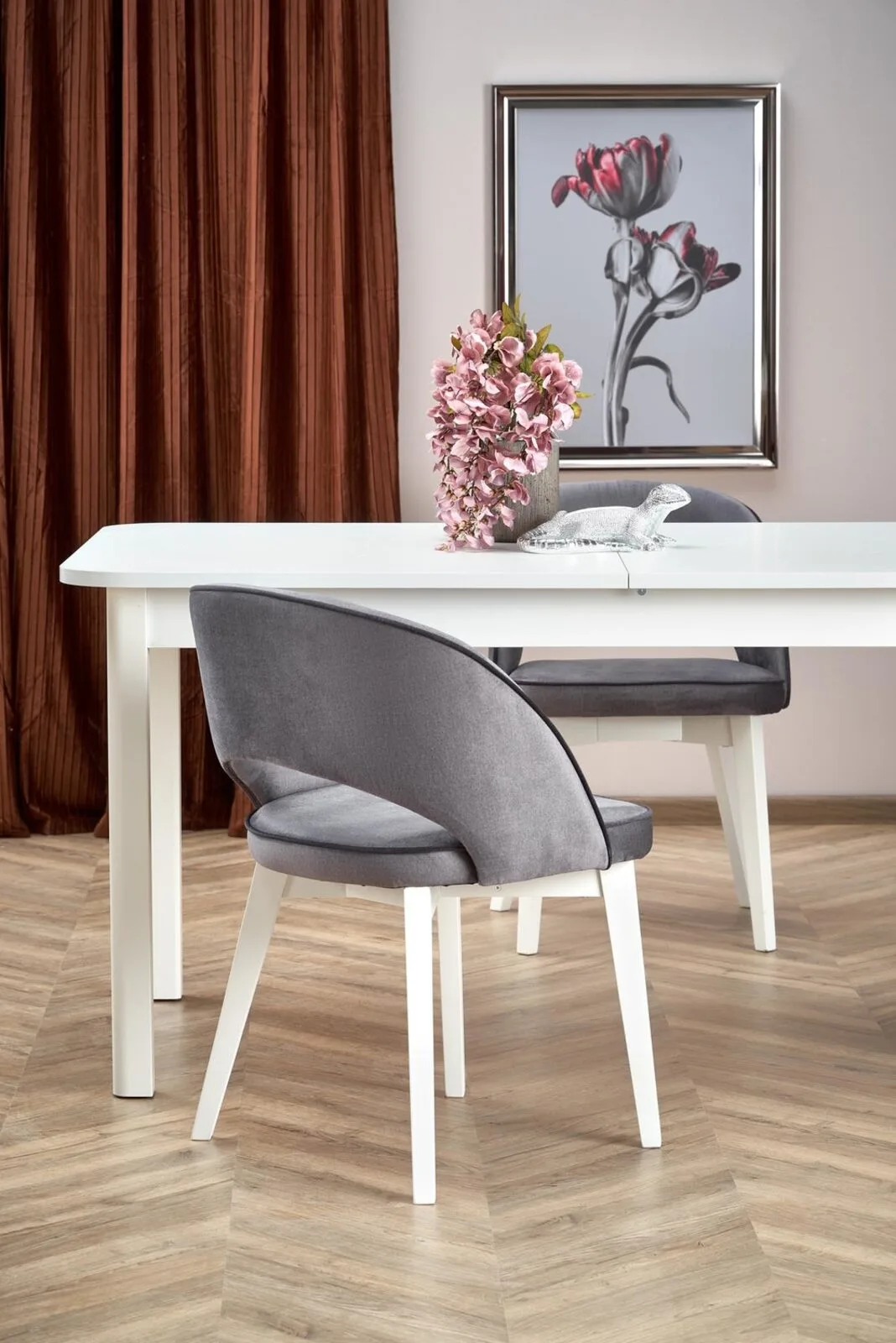 Halmar stol obedennyy raskladnoy florian 2 v pl florian st bialy 13