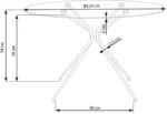 Halmar stol obedennyy rondo 2 v ch rondo st 13