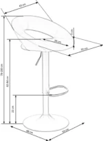 Halmar stul barnyy h102 2 v ch h 102 granatowy 6
