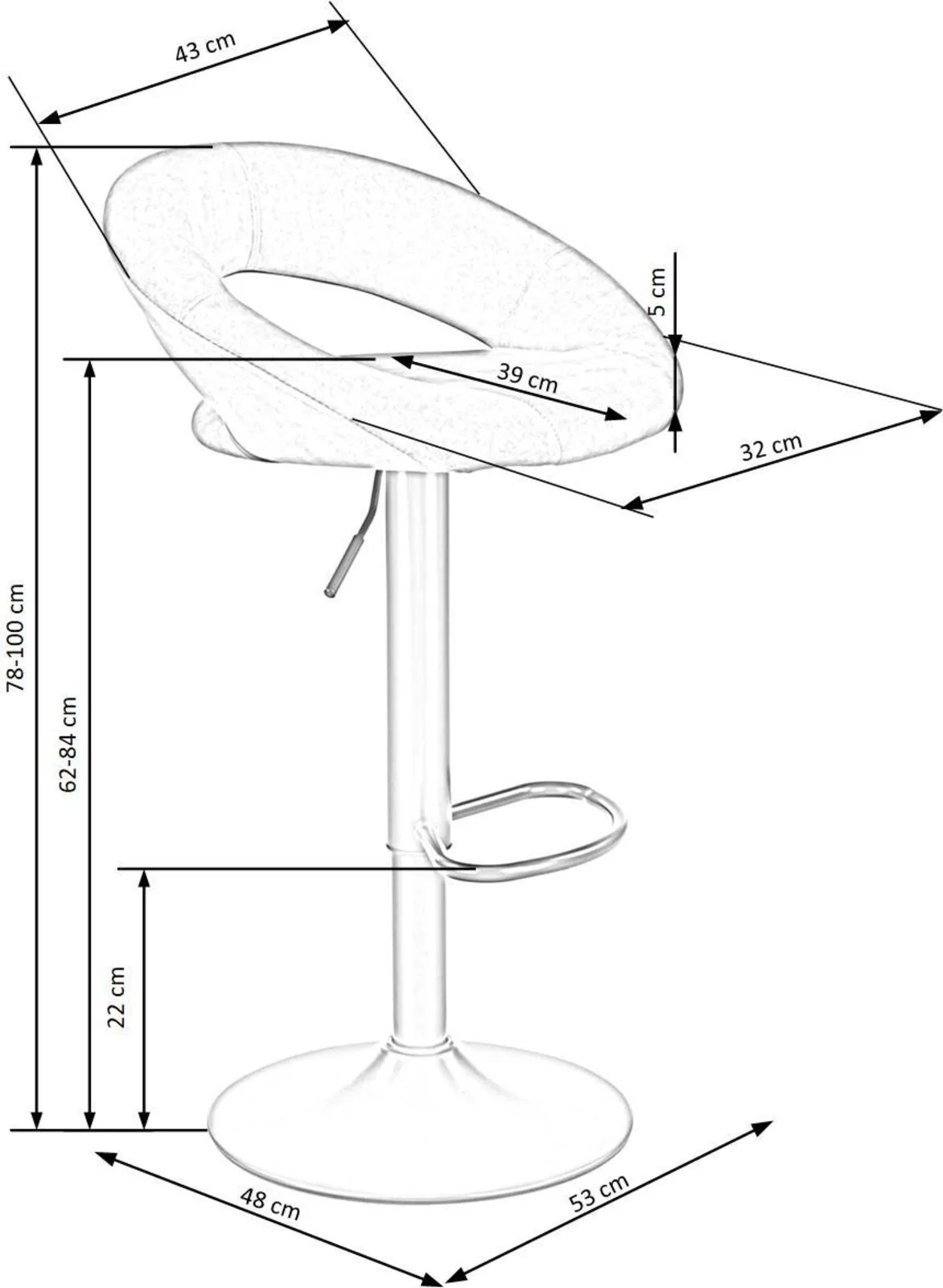 Halmar stul barnyy h102 2 v ch h 102 granatowy 6