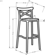Halmar stul barnyy h 111 2 v ch h 111 10