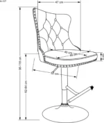 Halmar stul barnyy h 117 2 v ch h 117 c zielony 10