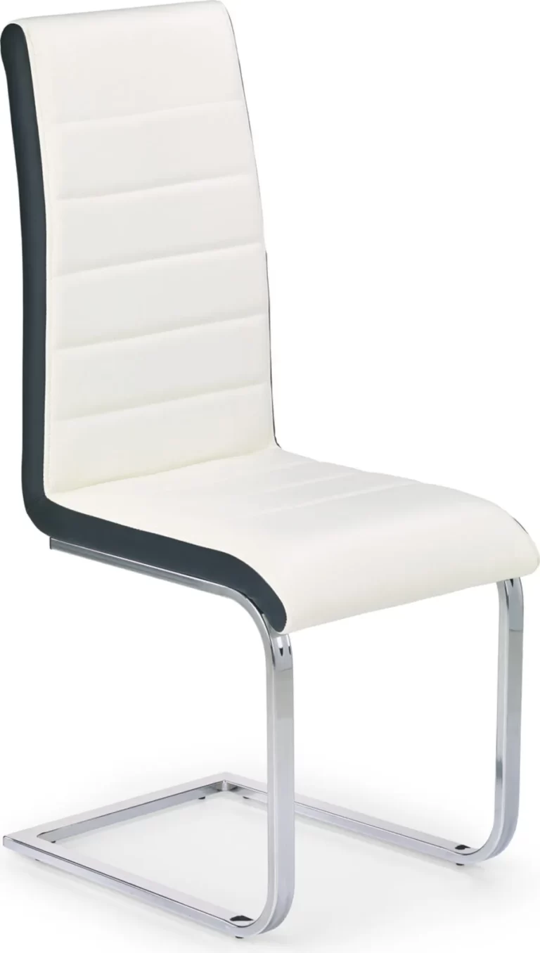 Halmar stul kukhonnyy k132 2 v ch k 132 kr bialo czarny 0