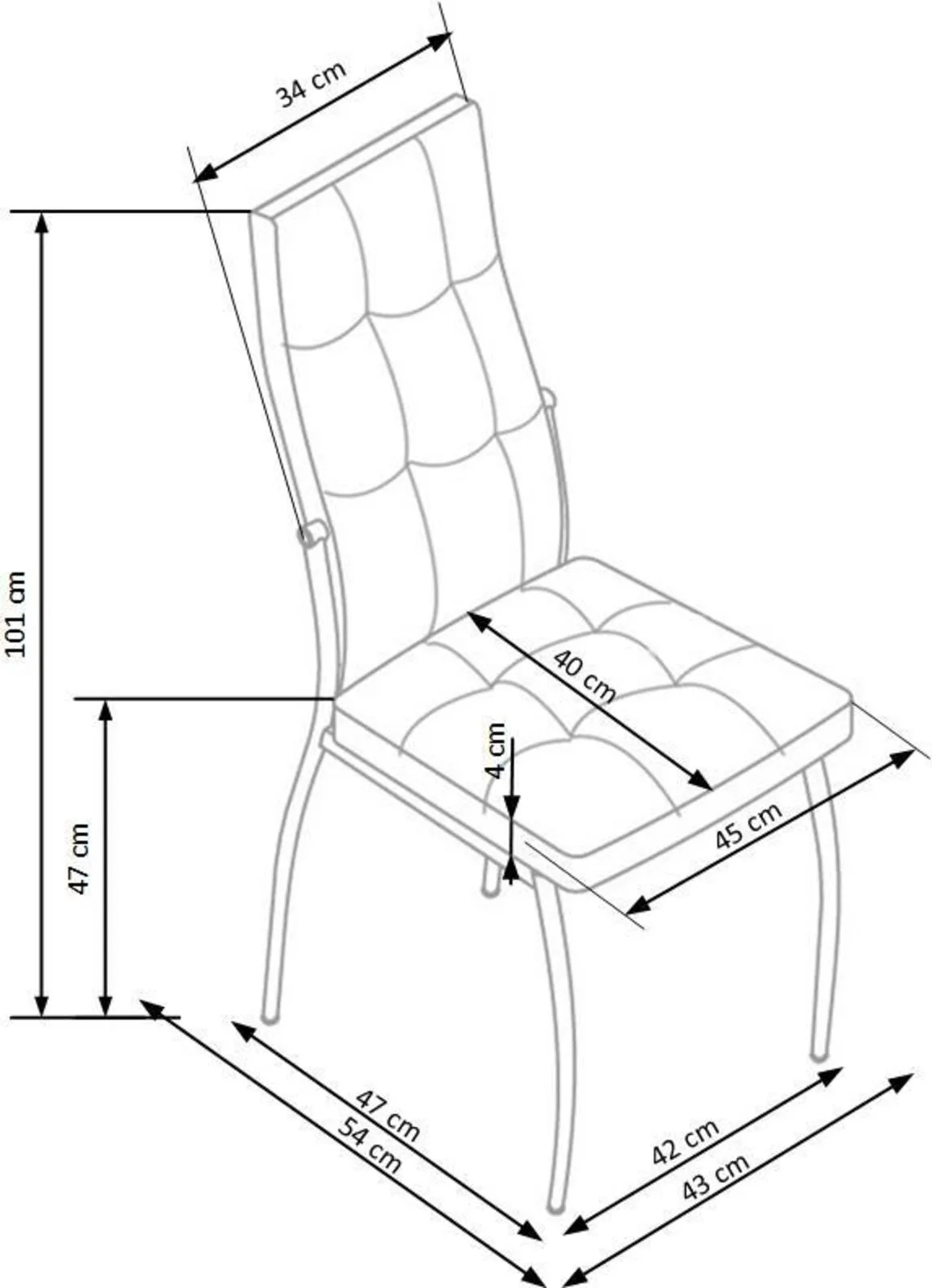 Halmar stul kukhonnyy k209 2 v ch k 209 kr popiel 2
