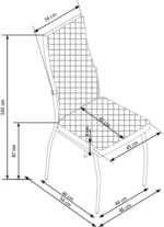 Halmar stul kukhonnyy k238 2 v ch k 238 kr bialy 2