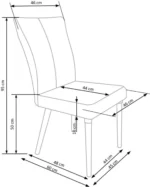 Halmar stul kukhonnyy k273 2 v ch k 273 kr 10
