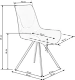 Halmar stul kukhonnyy k290 2 v ch k 290 kr 16