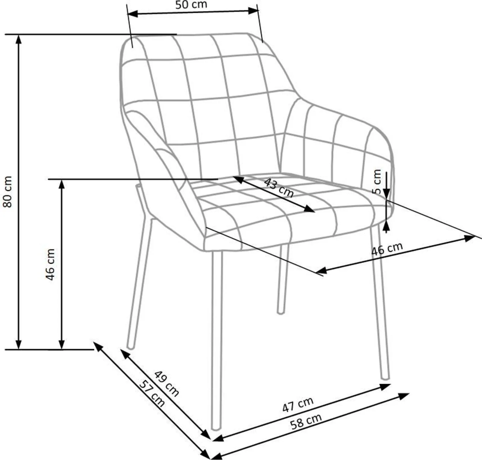 Halmar stul kukhonnyy k305 2 v ch k 305 kr popielaty 8