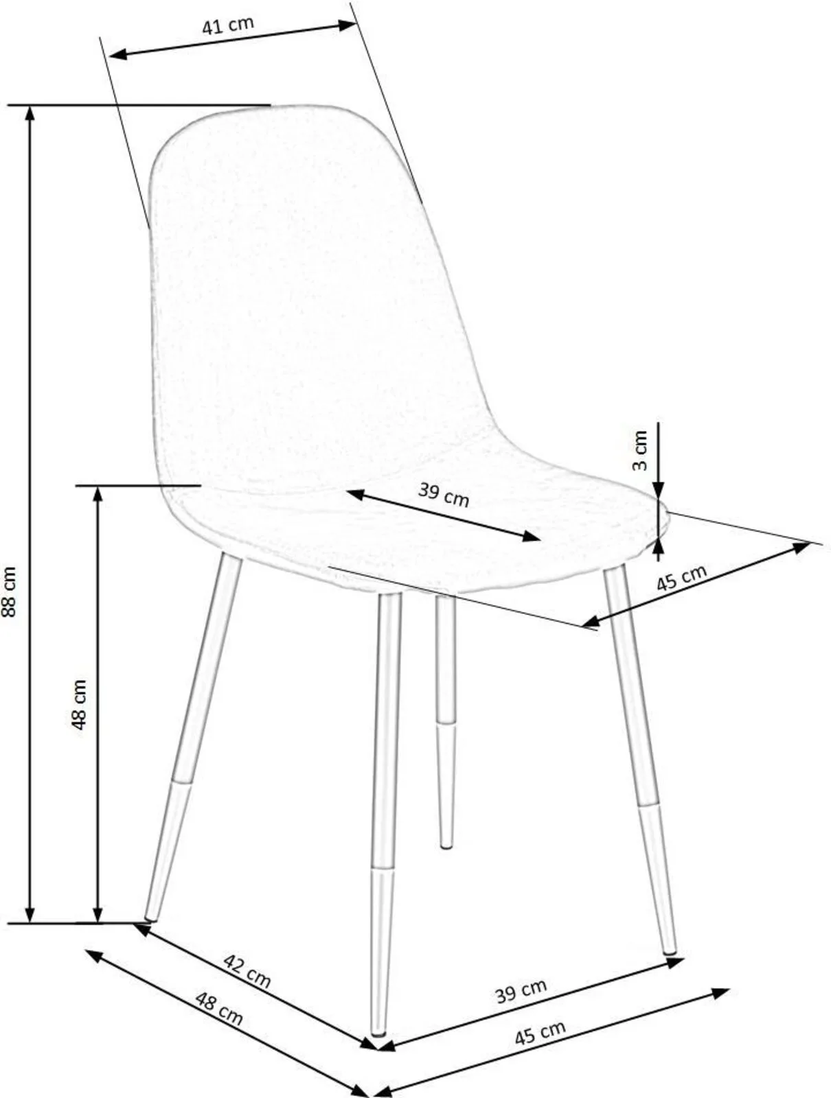 Halmar stul kukhonnyy k379 2 v ch k 379 kr popiel 11
