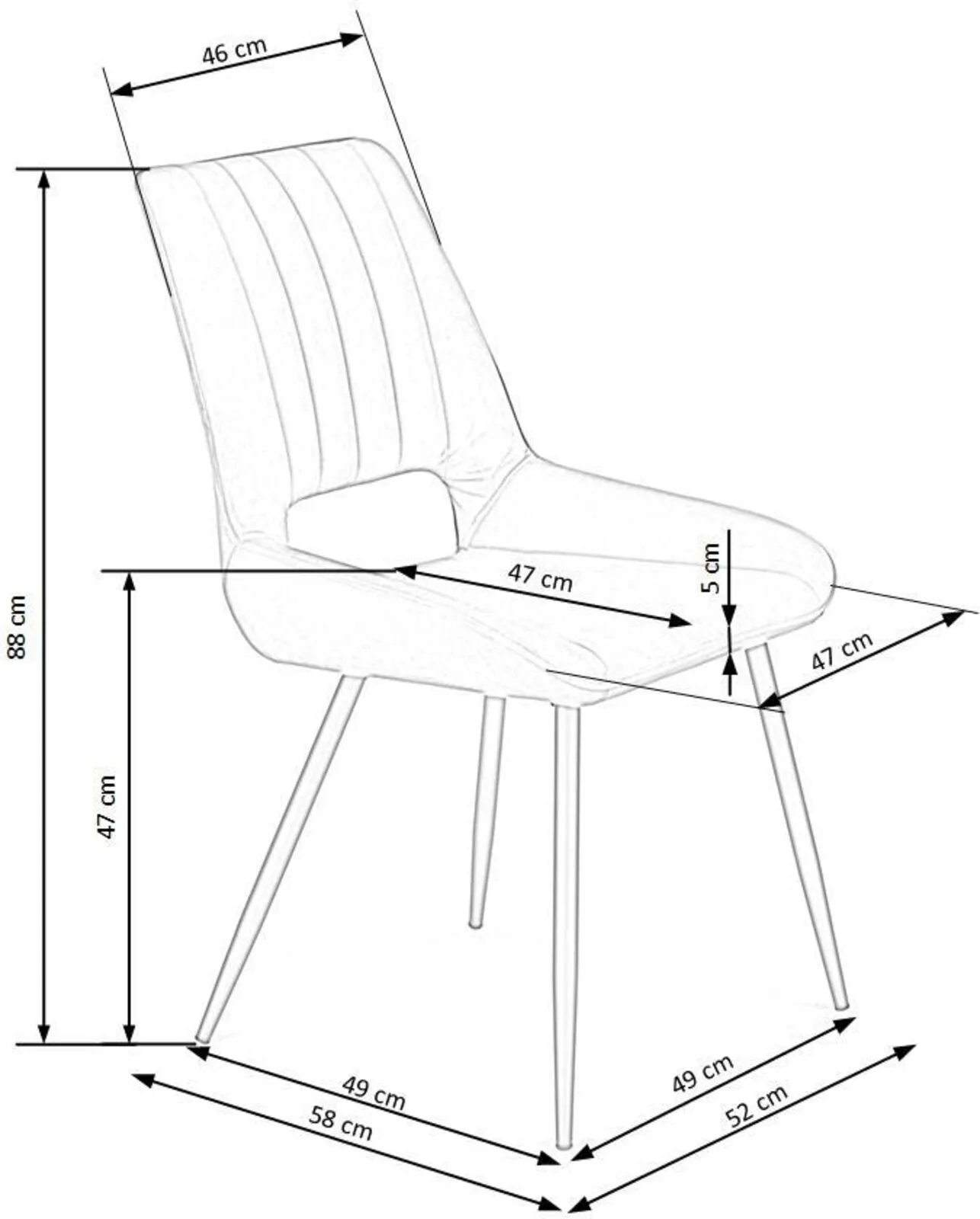 Halmar stul kukhonnyy k404 2 v ch k 404 kr popiel 10