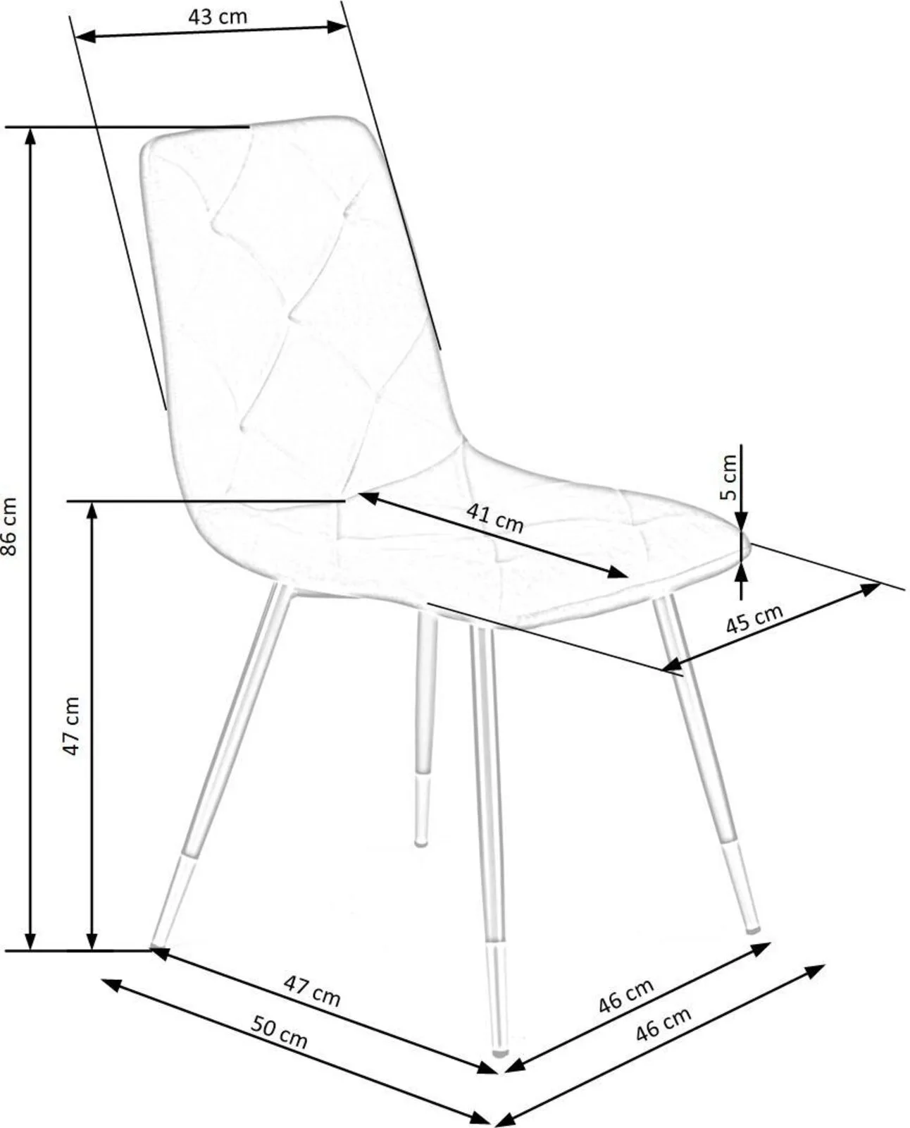 Halmar stul kukhonnyy k438 2 v ch k 438 kr c zielony 5