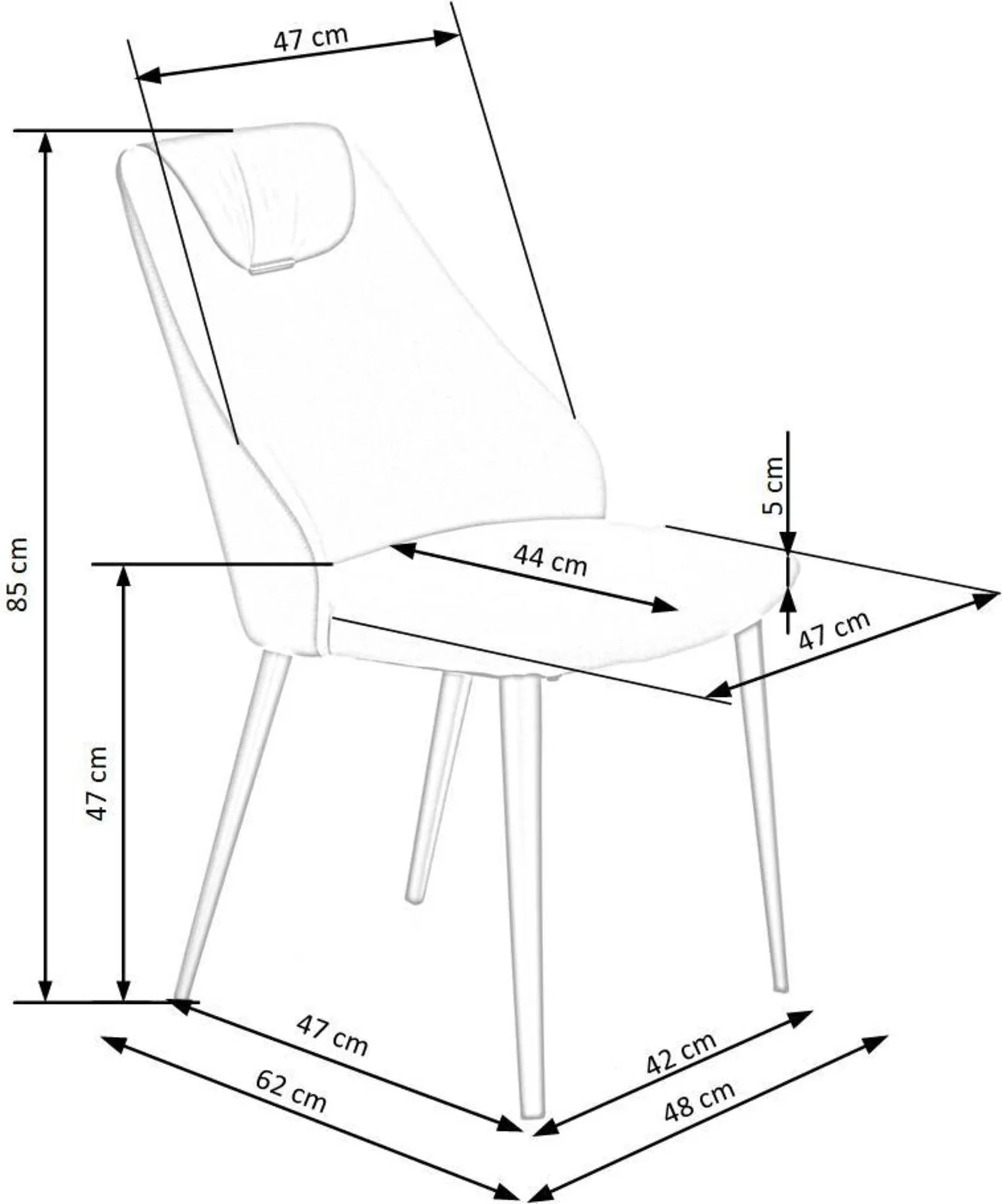 Halmar stul kukhonnyy k470 2 v ch k 470 kr j popiel c popiel 10