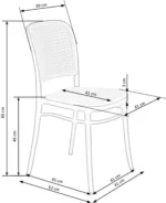 Halmar stul kukhonnyy k483 2 v ch k 483 kr 11