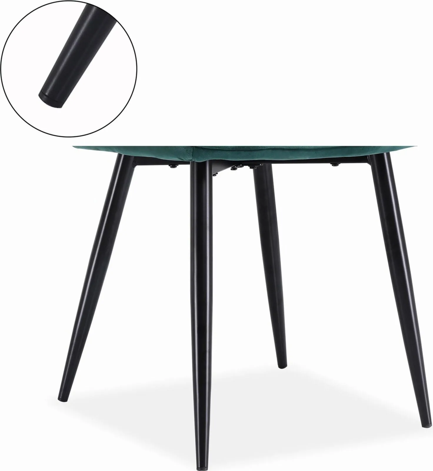 Halmar stul kukhonnyy k487 2 v ch k 487 kr c zielony 1
