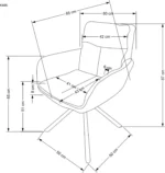 Halmar stul kukhonnyy k495 2 v ch k 495 kr oliwkowy 12