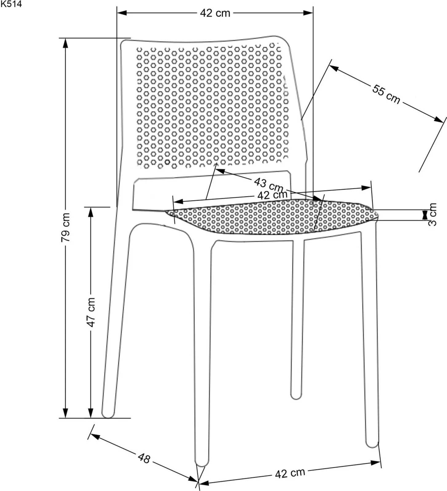 Halmar stul kukhonnyy k514 2 v ch k 514 kr czarny 28