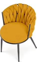 Halmar stul kukhonnyy k516 2 v ch k 516 kr musztardowy 5