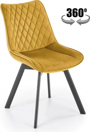 Halmar stul kukhonnyy k520 2 v ch k 520 kr musztardowy 0
