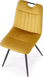 Halmar stul kukhonnyy k521 2 v ch k 521 kr musztardowy 5