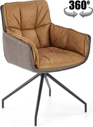 Halmar stul kukhonnyy k523 2 v ch k 523 kr brazowy 0