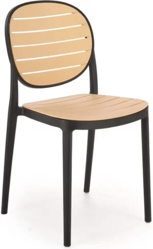 Halmar stul kukhonnyy k529 2 v ch k 529 kr czarny naturalny 0
