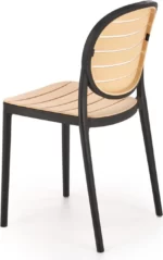 Halmar stul kukhonnyy k529 2 v ch k 529 kr czarny naturalny 5