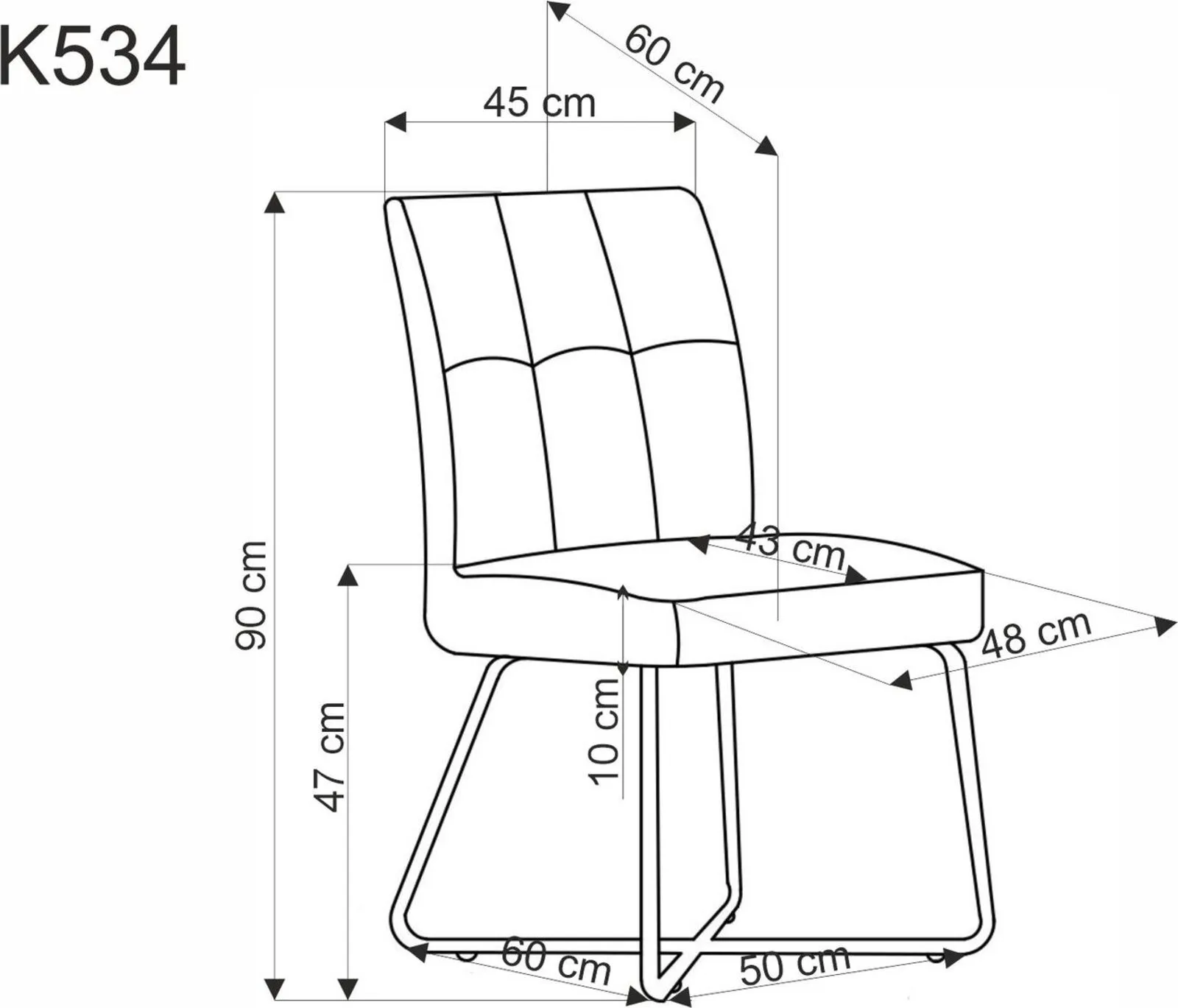Halmar stul kukhonnyy k534 2 v ch k 534 kr bezowy 10