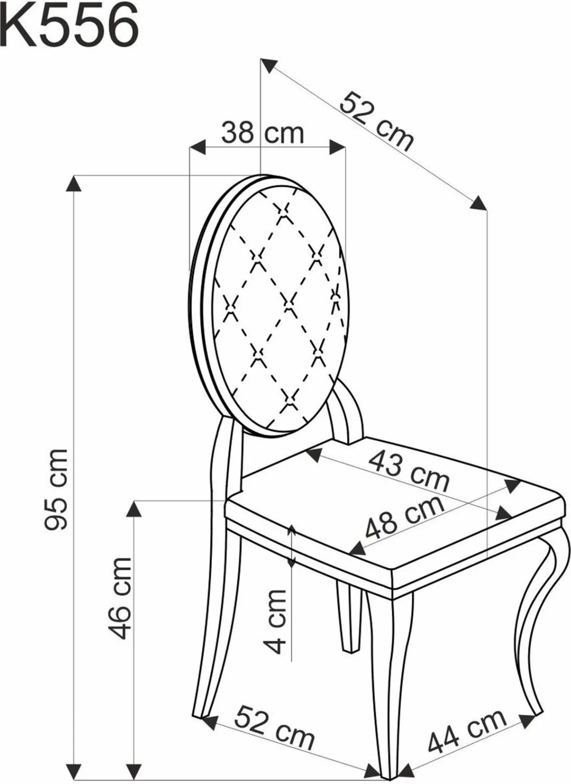 Halmar stul kukhonnyy k556 2 v ch k 556 kr 12