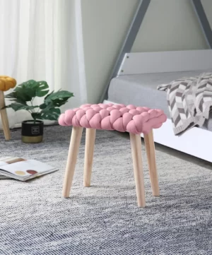 Halmar taburet yeti 2 v ch yeti taboret j rozowy 0