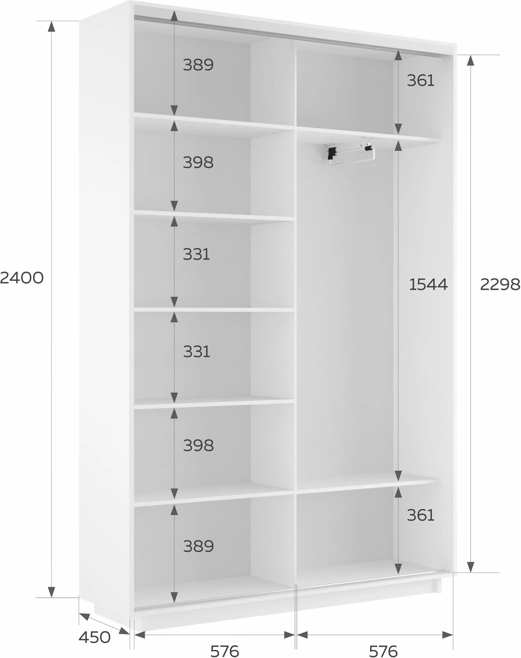 E1 shkaf kupe 2 kh dvernyy ye1 ekspress dsp e1 45eed 120240 b 16