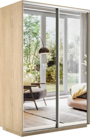 E1 shkaf kupe 2 kh dvernyy ye1 ekspress zerkala e1 1eekd 140 s 24