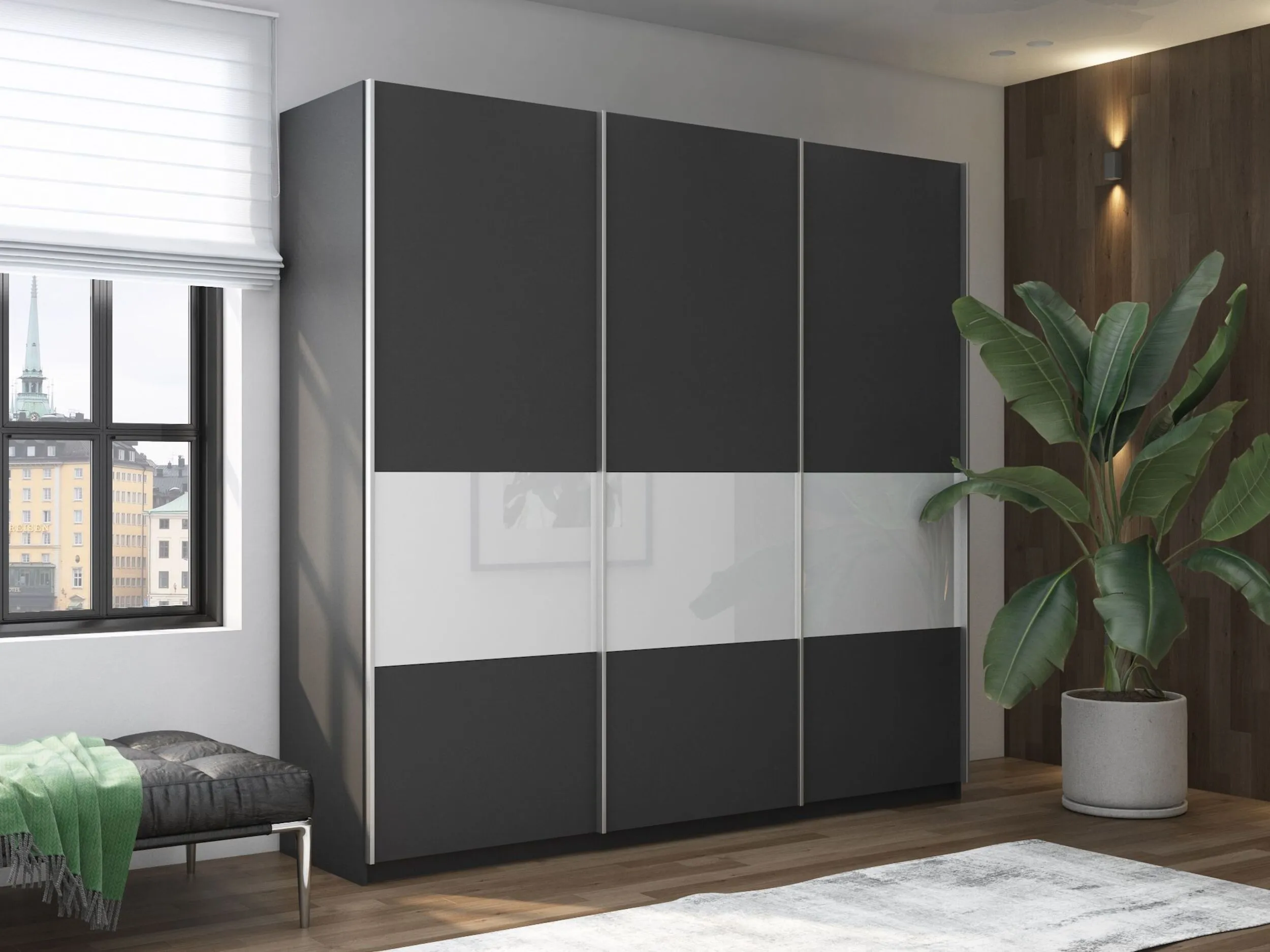 E1 shkaf kupe 2 kh dvernyy ye1 praym dsp steklo e1 wpdsb 240 dm 3