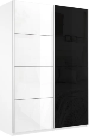 E1 shkaf kupe 2 kh dvernyy ye1 praym steklo beloye steklo e1 1pssch 120 b 9