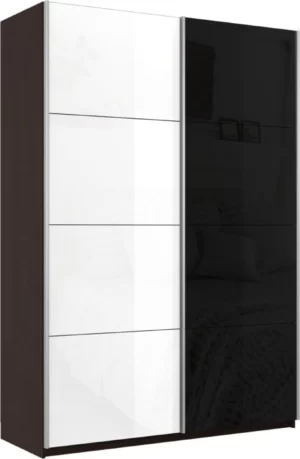 E1 shkaf kupe 2 kh dvernyy ye1 praym steklo beloye steklo e1 1pssch 120 v 22