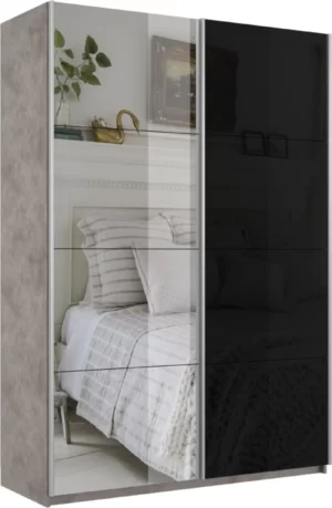 E1 shkaf kupe 2 kh dvernyy ye1 praym zerkalo steklo e1 1pschz 120 bt 18