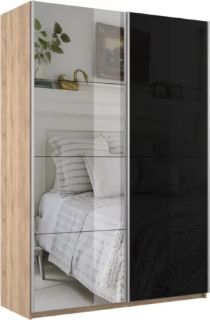 E1 shkaf kupe 2 kh dvernyy ye1 praym zerkalo steklo e1 1pschz 120 s 21