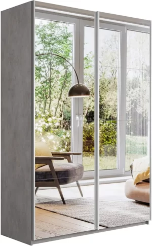 E1 shkaf kupe 2 kh dvernyy ye1 praym zerkalo zerkalo e1 1pzz 160 bt 20