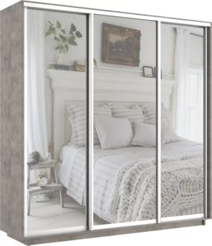 E1 shkaf kupe 3 kh dvernyy ye1 ekspress zerkala e1 eekt 210 bt 18