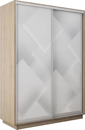 E1 shkaf kupe ekspress 2 kh dvernyy fotopechat kvadraty stekla sonoma e1 45ef1029 120240 s 24