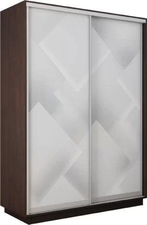 E1 shkaf kupe ekspress 2 kh dvernyy fotopechat kvadraty stekla venge e1 ef1029 160240 v 21