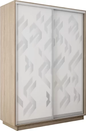 E1 shkaf kupe ekspress 2 kh dvernyy fotopechat lenty stekla sonoma e1 ef1028 140 s 21