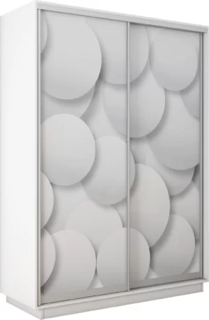 E1 shkaf kupe ekspress 2 kh dvernyy fotopechat shary stekla belyy sneg e1 ef1030 120240 b 22