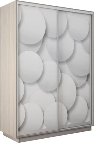 E1 shkaf kupe ekspress 2 kh dvernyy fotopechat shary stekla yasen shimo svetlyy e1 ef1030 140 shs 19