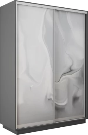 E1 shkaf kupe ekspress 2 kh dvernyy fotopechat shelk stekla seryy diamant e1 45ef1031 140 dm 16