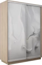 E1 shkaf kupe ekspress 2 kh dvernyy fotopechat shelk stekla sonoma e1 ef1031 160 s 21
