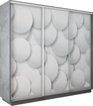 E1 shkaf kupe ekspress 3 kh dvernyy fotopechat shary stekla beton e1 45ef1030 240 bt 26