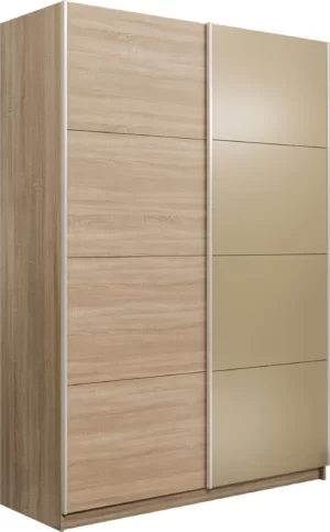 E1 shkaf kupe praym 2 kh dvernyy dsp steklo fistashka dovodchiki sonoma e1 1pdsf 120 s 32