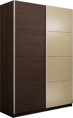 E1 shkaf kupe praym 2 kh dvernyy dsp steklo fistashka dovodchiki venge e1 1pdsf 140 v 30